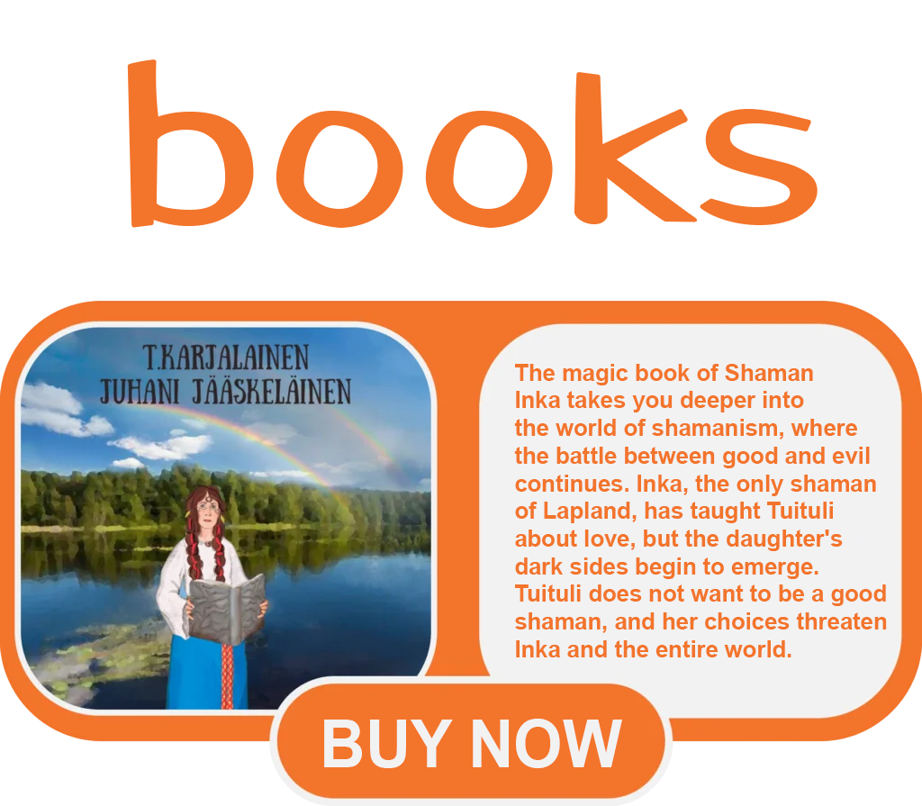 shaman inka for five years old, Shaman Inka's magic book takes you deeper into the world of shamanism, where the battle between good and evil continues. Inka, Lapland's only shaman, has taught Tuitul love, but her daughter's darker side begins to emerge. Tuituli does not want to be a good shaman, and her choices threaten Inka and the world.